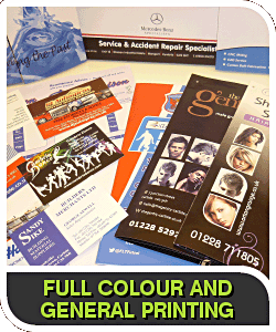 Full Colour and General Printing Full Colour and General Printing